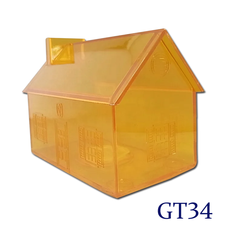 Large Plastic House shaped piggy Coin Bank Money Box