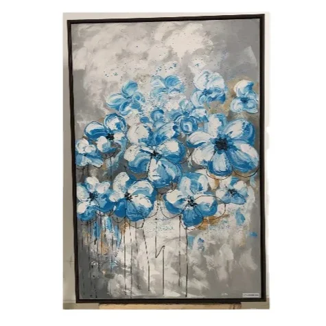 Vinpi Canvas Wall Oil Painting Customize Size Flower and Fruit Handpainted Decor Home Hotel Restaurant Luxury Decorations Gifts