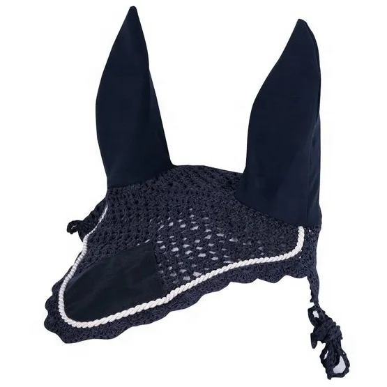 High Quality Sheemax Handmade Horse Fly Veil  Horse Ear Bonnet Fly Veil