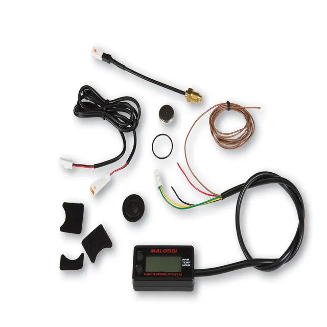 Rapid sense system dual temperature meter Malossi Yamaha Xmax for all liquid cooling vehicles universal 5817540B