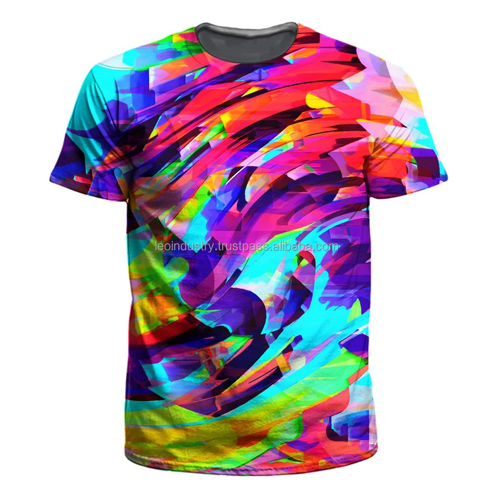 Высококачественные хлопковые рубашки унисекс с сублимационной печатью из 100% полиэстера для сублимационных заготовок футболки индивидуальным принтом логотипа