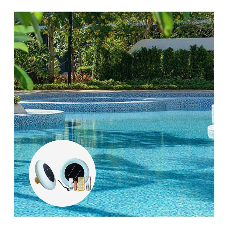 Competitive Price Swimming Pool Water Filter Solar Ionizer Cleaner for Water Park