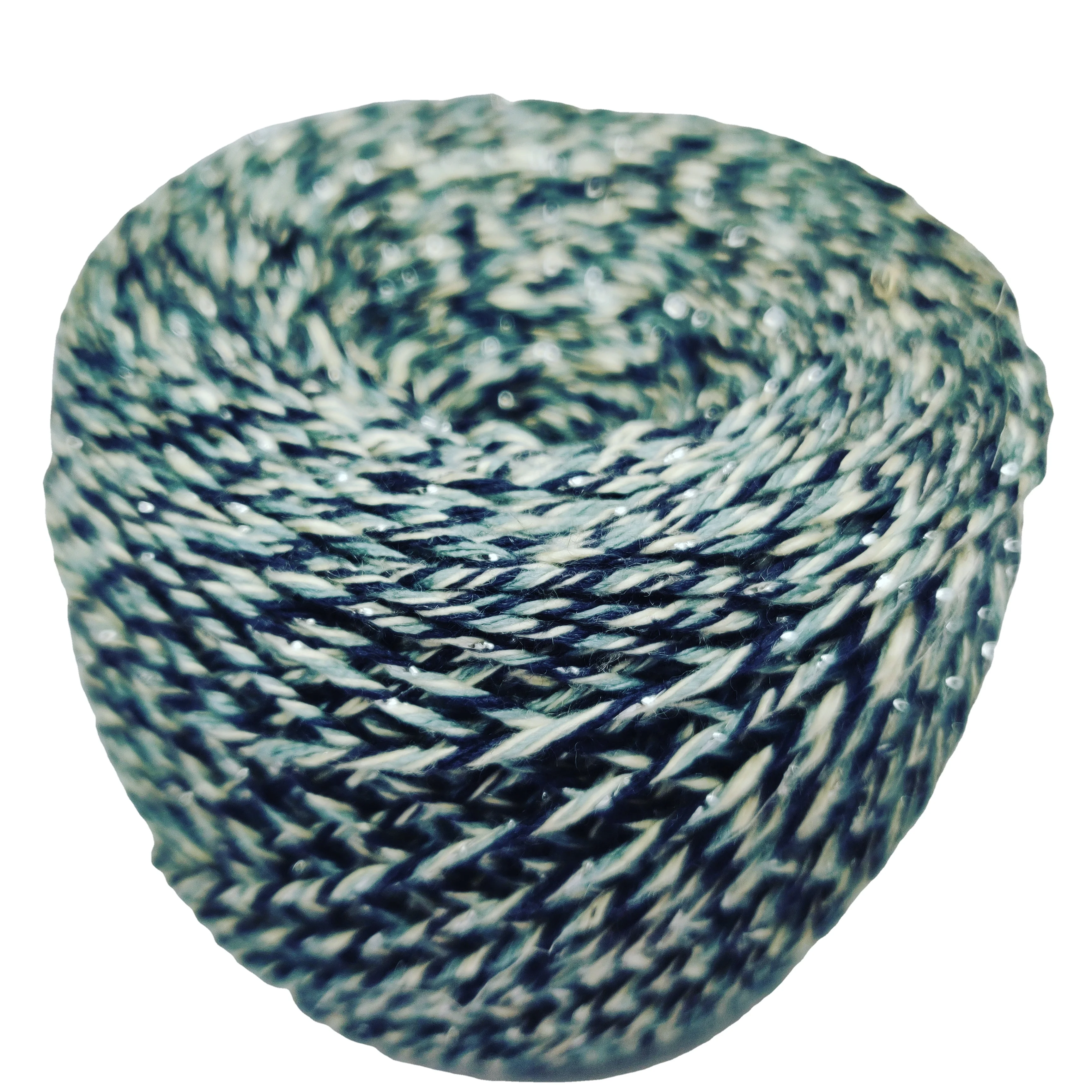 Блестящий шелк в наличии Текстиль 100% ручной работы шелковая пряжа 210 нм Мягкая красная белая вязаная для вязания лучшее против хорошего качества Китае