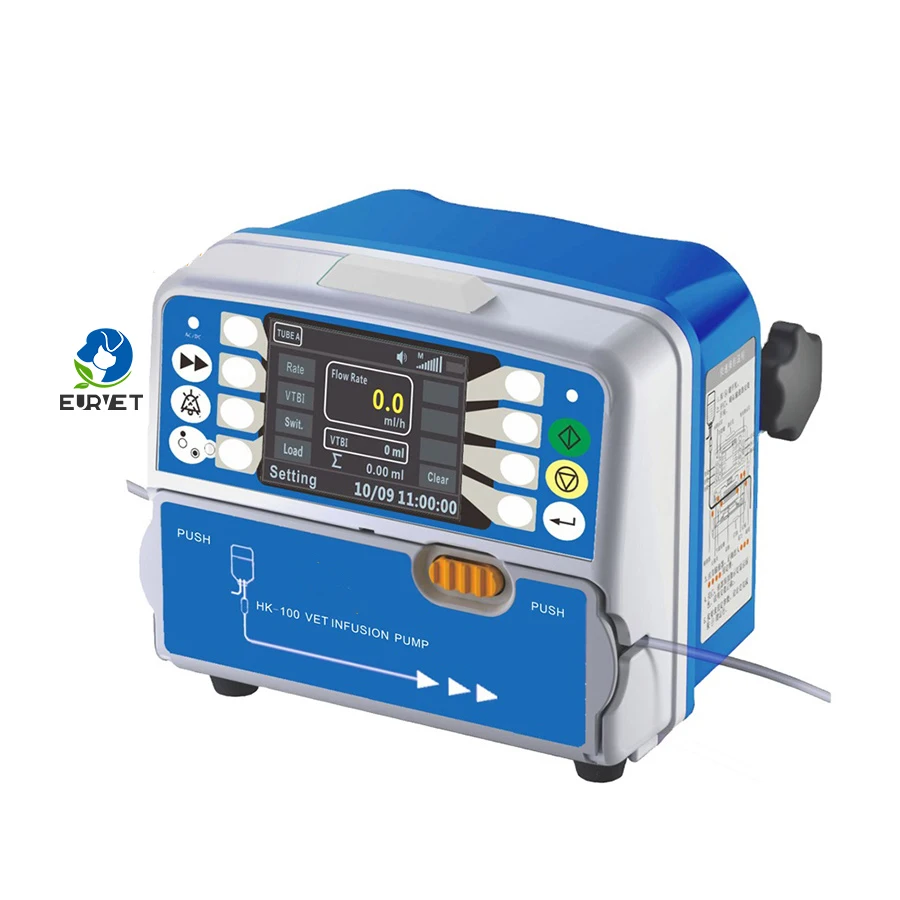 Eur Pet Pet Hospital Clinic Portable Veterinary Infusion Pump Vaccination Syringe Vet Vaccine
