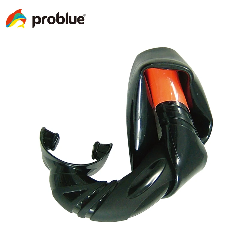 problue SN-1089W J-type TPE material lightweight snorkels freediving