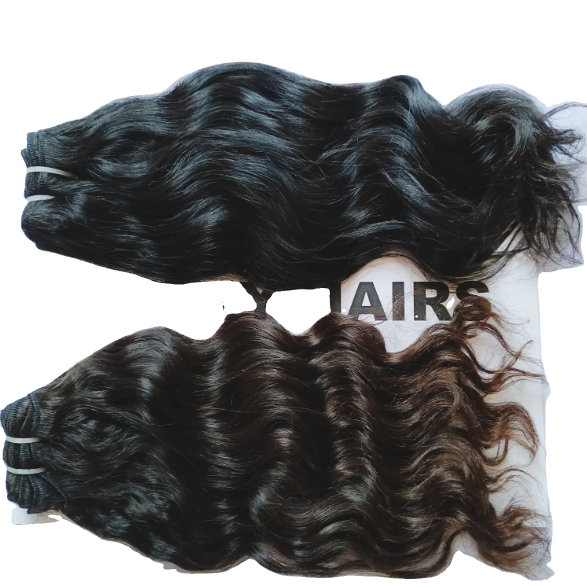 100% Unprocessed human hair Wholesale factory price Remy natural Wavy Bundle cuticle aligned Virgin Raw Indian hair