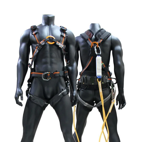 High Tenacity Polyester Webbing Anti-falling Protection Safety Belt Full Body Harness