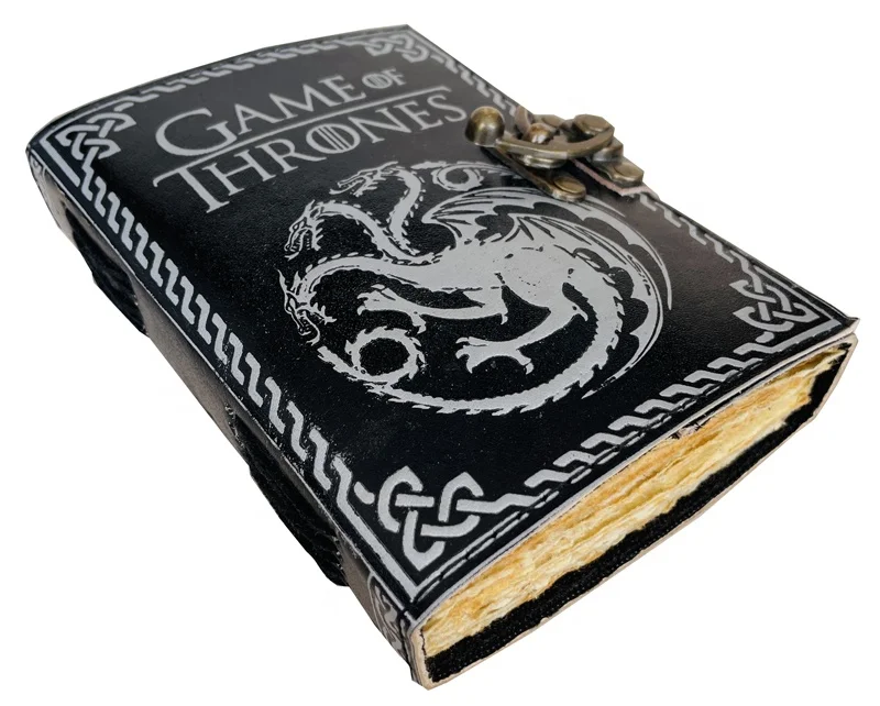 Games Of Throne Books Handmade Vintage Leather Journal Wholesaler New Design Celtic Journal Sketchbook & Notebook Spell Books