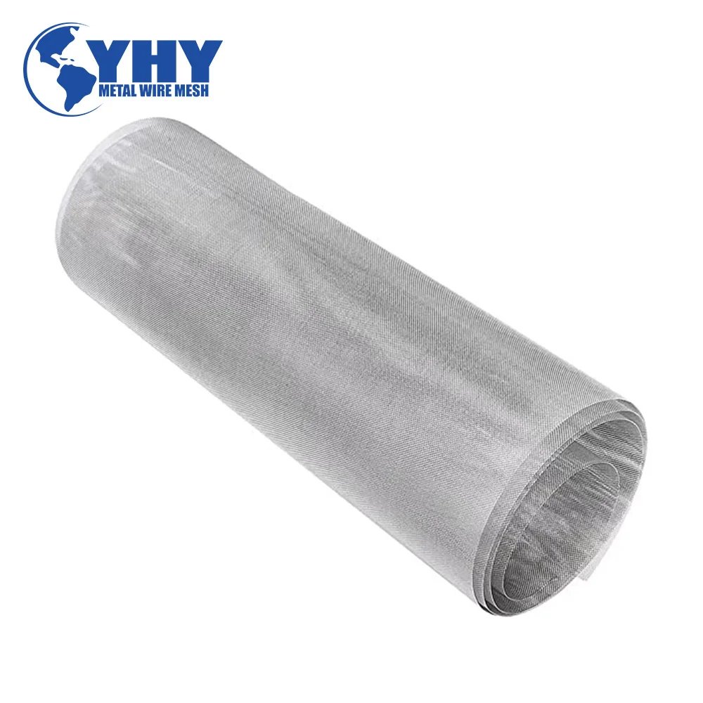 316L stainless steel wire mesh woven mesh square hole plain weave