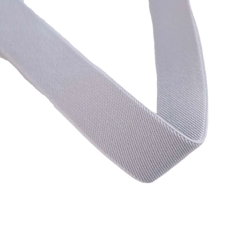 Manufacturer well made abrasion resistant high tenacity nylon webbing strap accept customized twill clothes belts elastic band