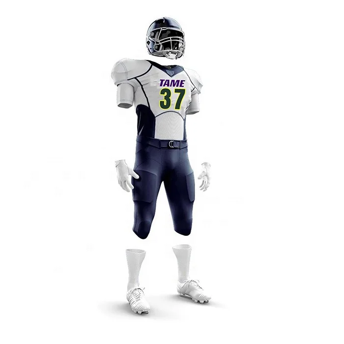 Direct Factory Supplier Custom Sublimation American Football Uniforms New Design Youth American Football Uniforms