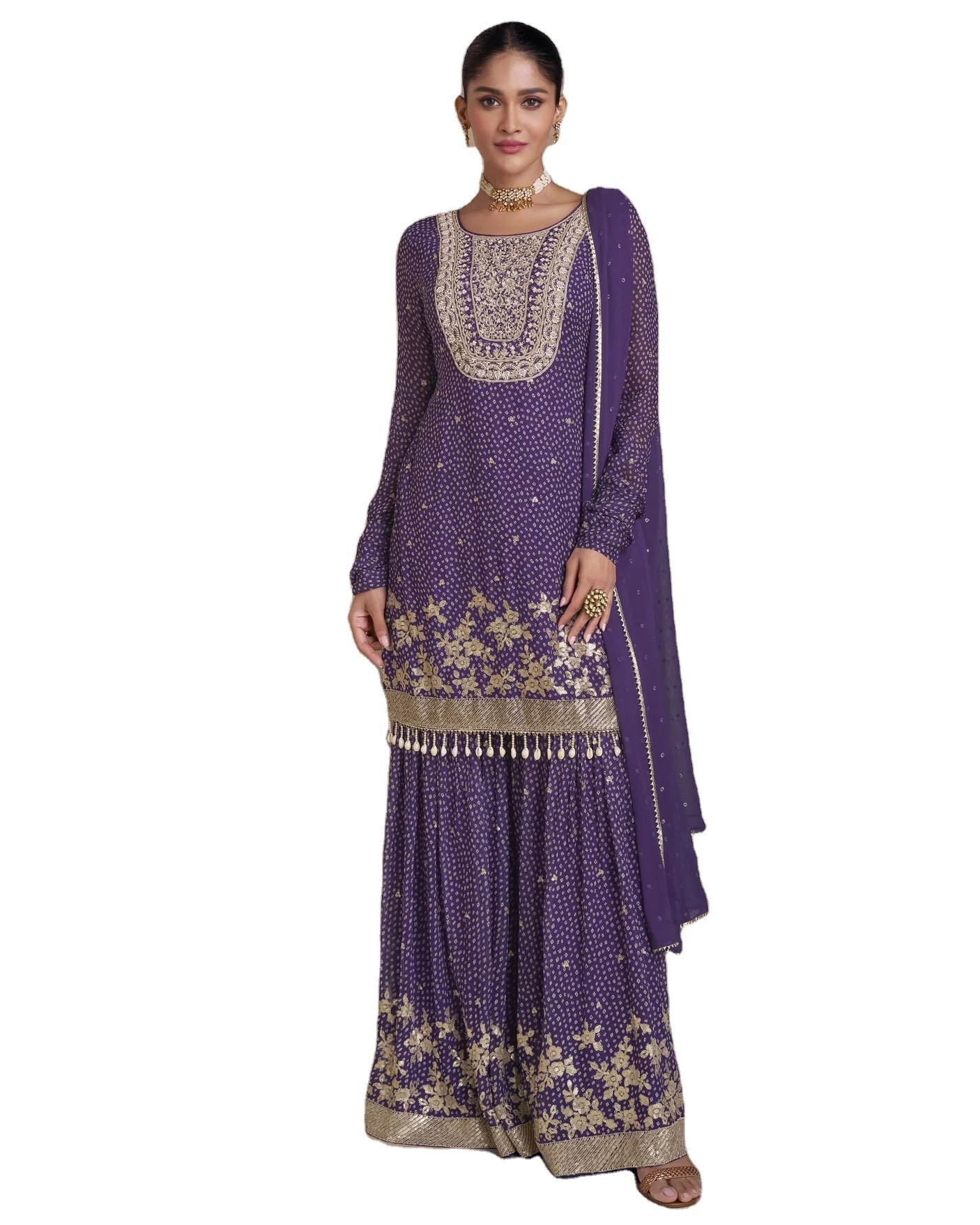 Exquisite Stitched Embroidered Silk Salwar Suit with Dupatta for Womens Available at Affordable Price from India