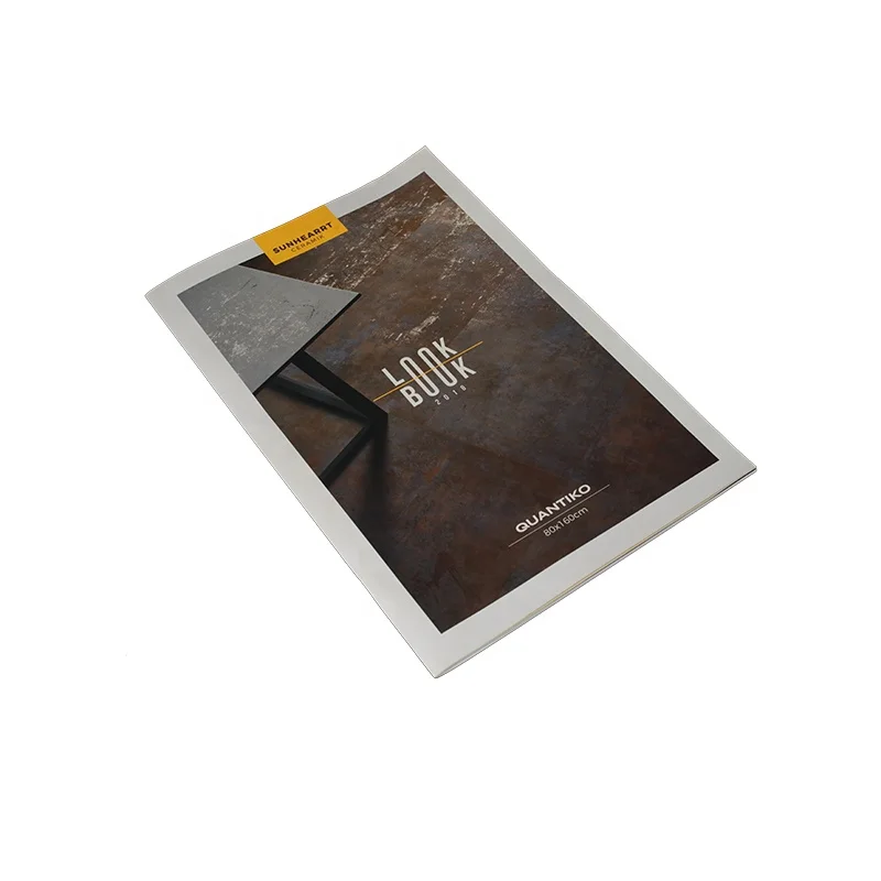 A4 Size Magazine Professional Factory Customized Catalog Brochure Printing Booklet Printing Offset Printing Paper & Paperboard