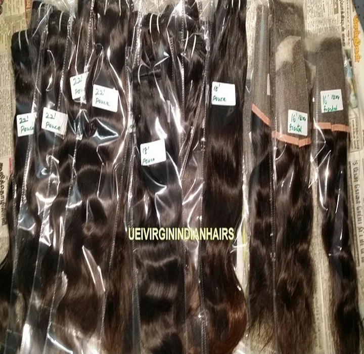 Human Hair Material and Extension Type coarse straight hair