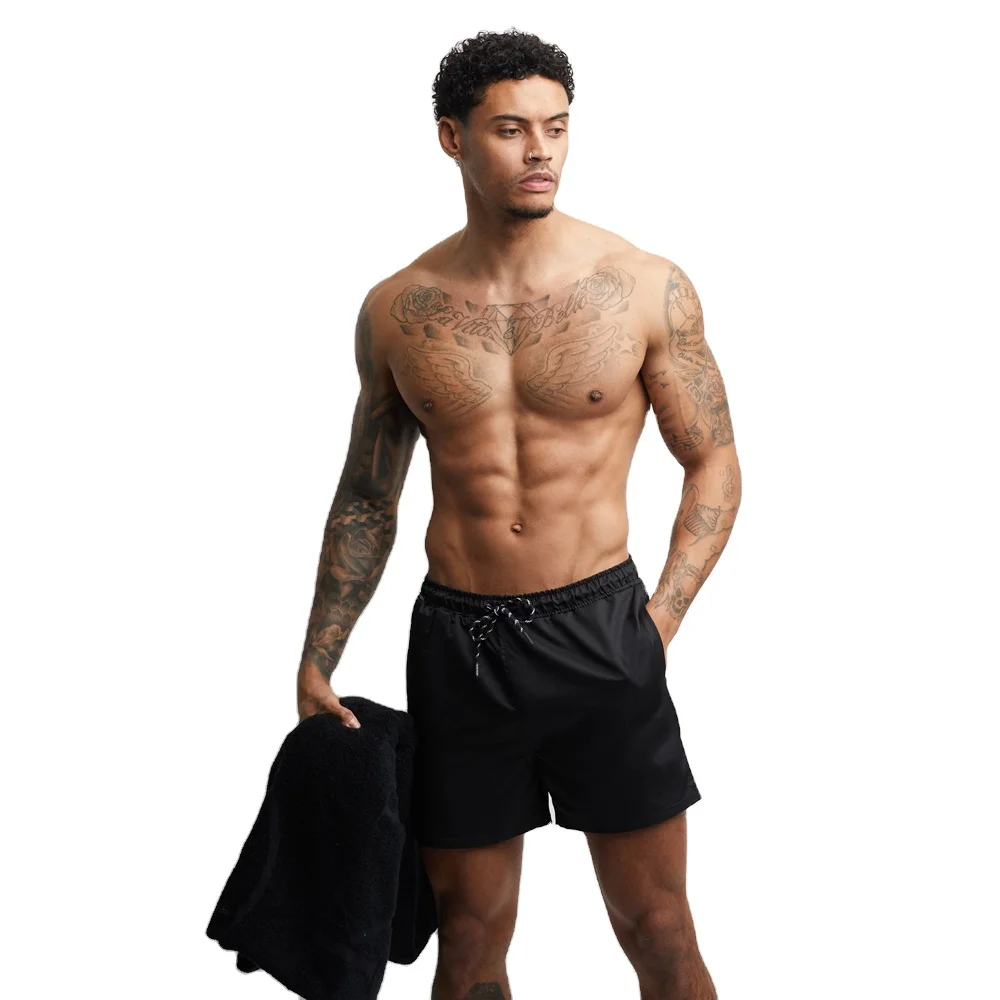 Custom High Quality Swim Trunks Quick Dry Polyester Mens Beach Shorts Swim