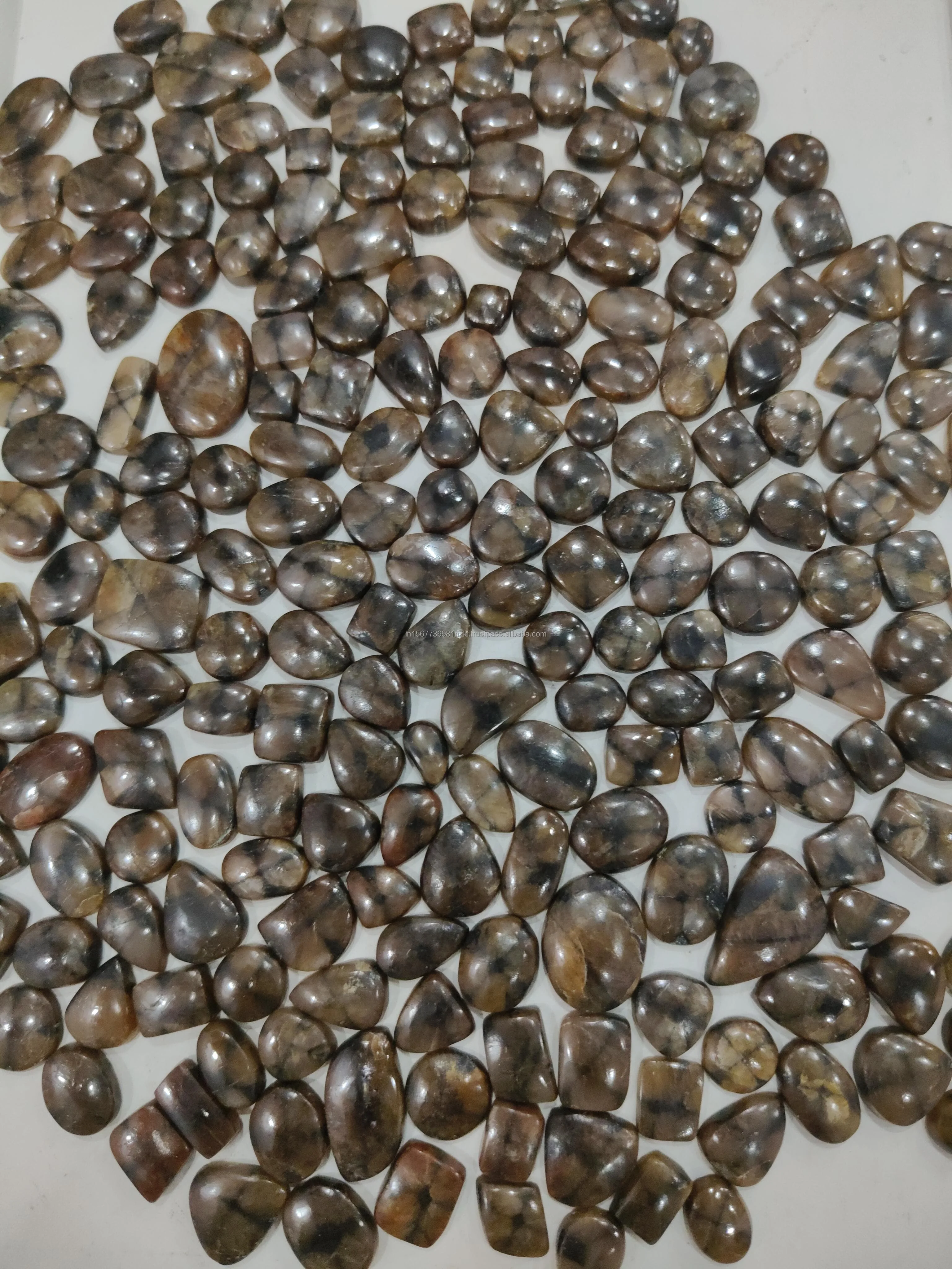Natural Chiastolite Loose Gemstone cabochon Wholesale Lot For Pendant or Wire Wrap Jewelry Making Hand Made