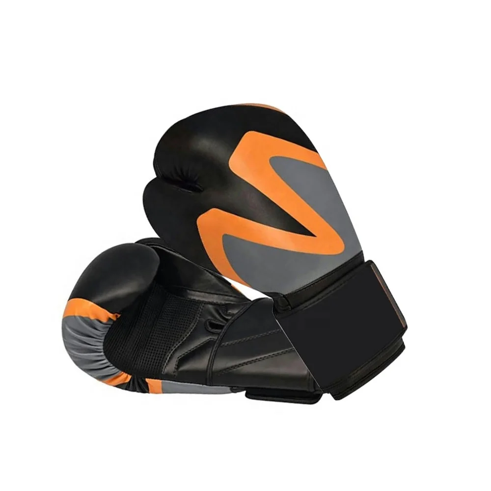 Microfiber Leather Boxing Gloves Custom Logo Professional MMA Boxing Gloves for Adults Men Women Boxing Gloves