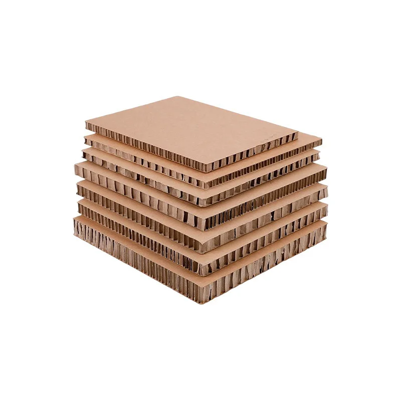 Factory Price Custom Design Low MOQ High Strength Kraft honeycomb Paper Core cardboards/sheets corrugated honeycomb cardboard