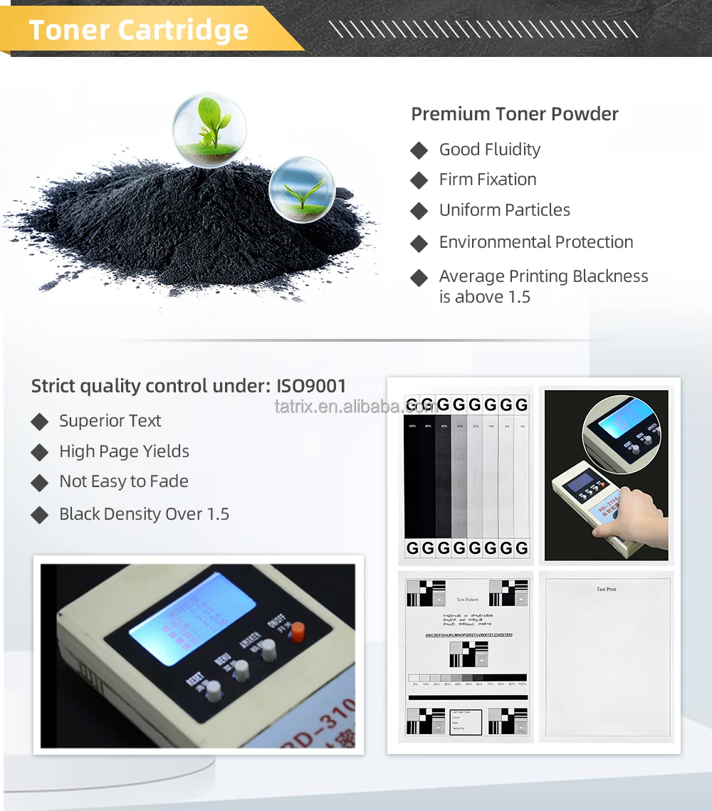 Tatrix Premium Remanufactured Laser Color Toner Cartridge Q6000A Q6001A Q6002A Q6003A 124A for HP Laserjet 1600 2600n