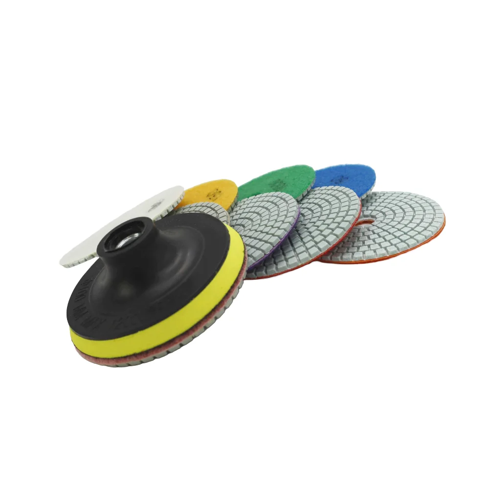 100mm diamond floor polishing pads resin sanding pads