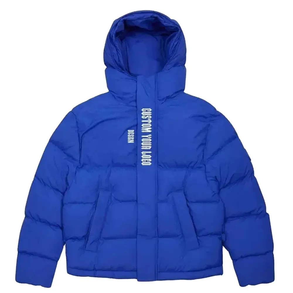 New Design Unisex Winter Trapstar Puffer Jacket Waterproof Warm Thick Coats Detachable Hat Bubble down Jacket Streetwear Men