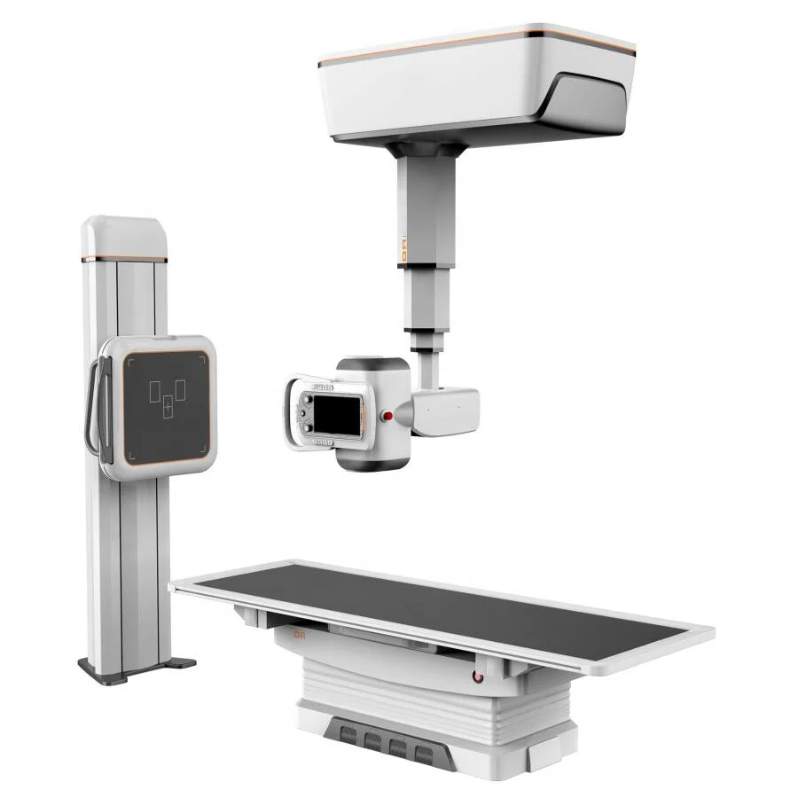 50 KW Digital Radiography  X Ray System/Ceiling Mounted X Ray Machine Flat Panel Detector