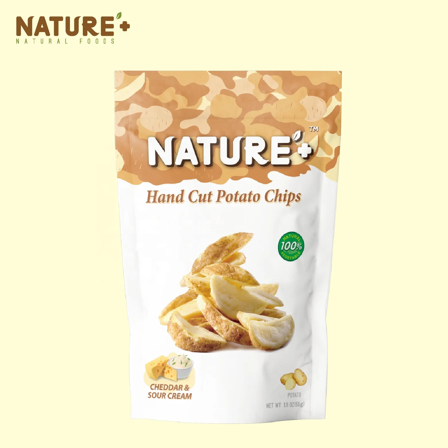 Potato Chips Top Seller Healthy Snack Dried Crispy Vegetable Yogurt flavor Professional Snack Manufacturer Dried Snack Brand