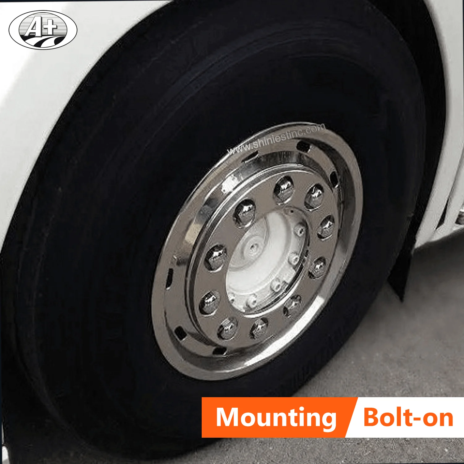 (Для Iveco Scania) Европейский 22 5x11 75 T304 нержавеющая сталь крышка колеса для грузовых автобусов