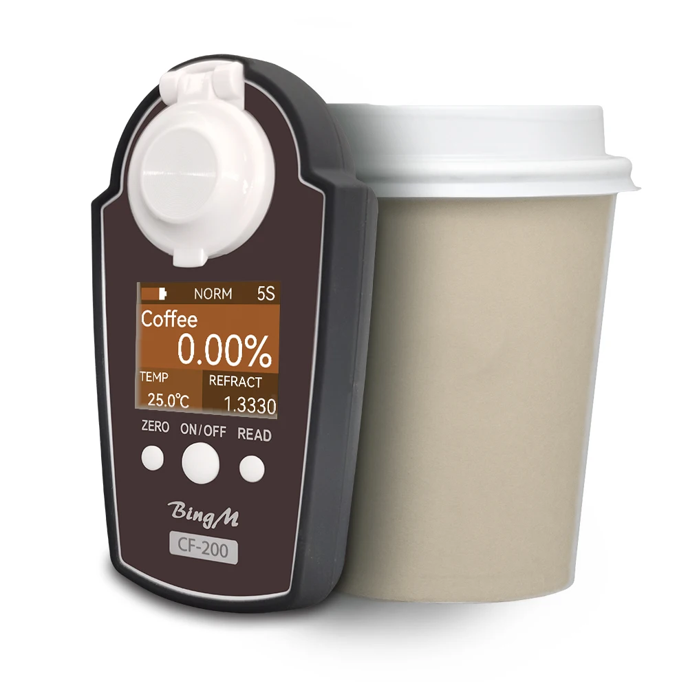 BingM Digital high precision Coffee Concentration Refractometer Digital Brix Refractometer for coffee making