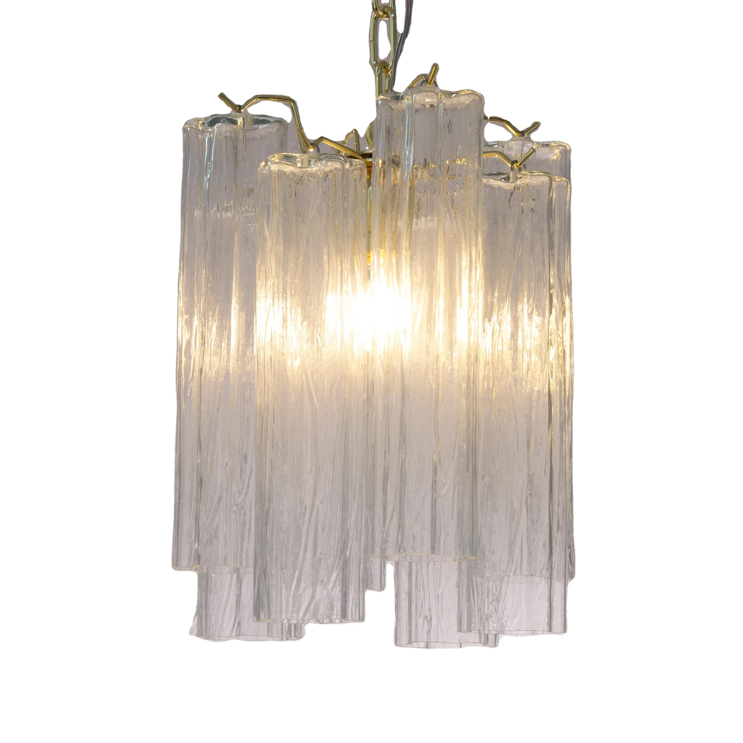 Подвеска в виде цветов скандинавском стиле винтажная дизайнерская хрустальная люстра из муранского стекла Потолочная светильник для столовой ресторана