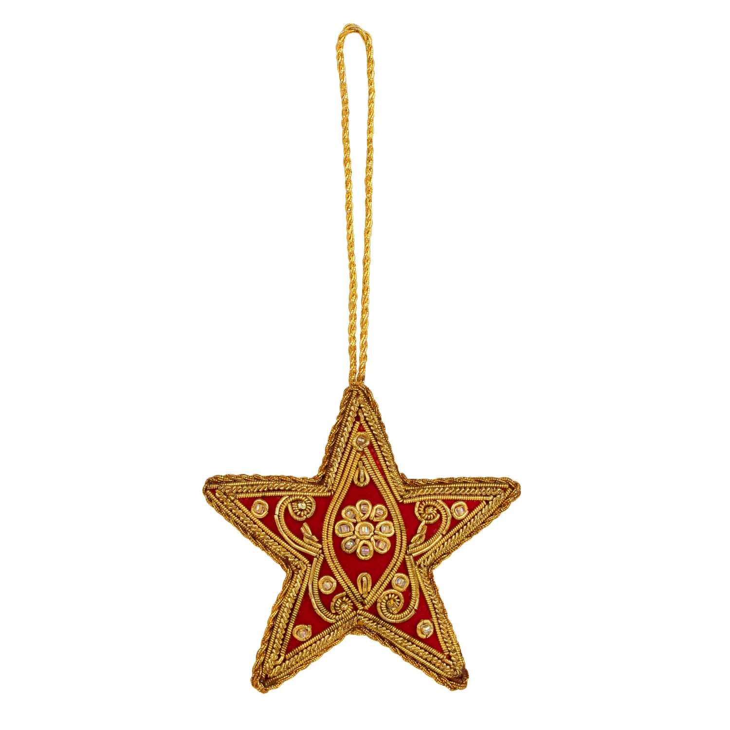 Handmade Handcrafted Embroidered Beaded Velvet satin Christmas Decorations Ornament Santa  Socks   Giraffe Elephant  Customized