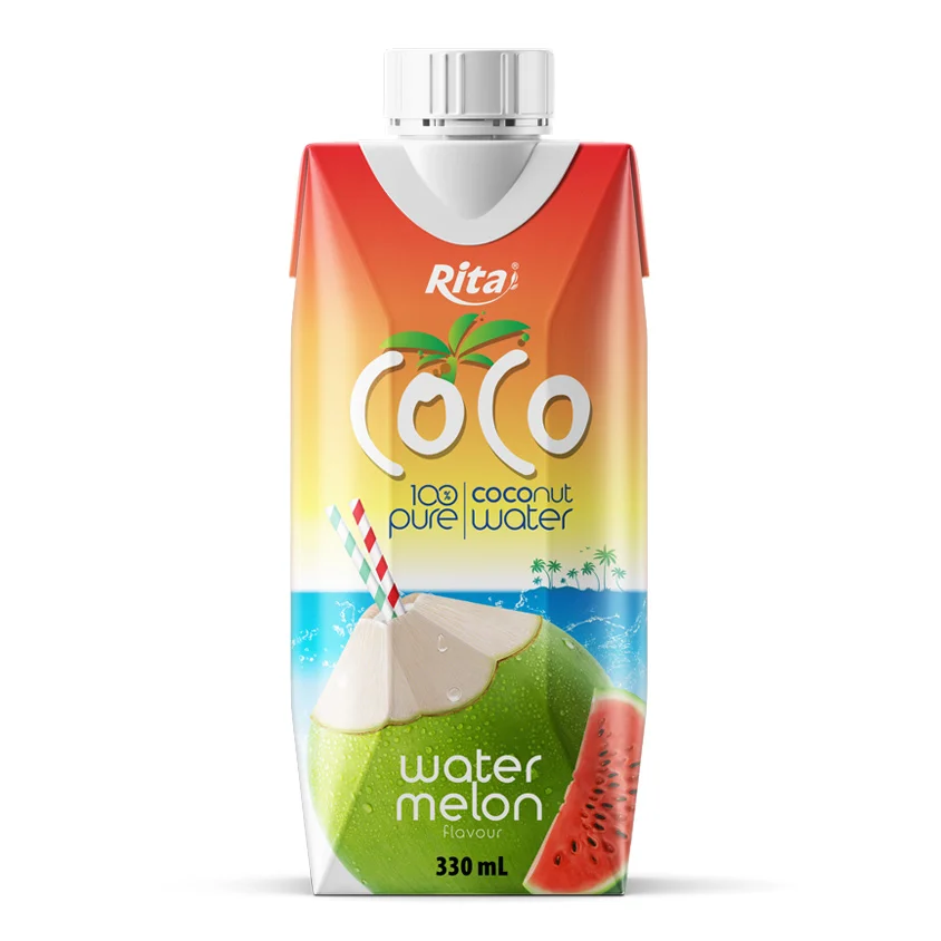 OEM Manufacturer from Vietnam in 200ml Paper Box Pure Coconut water