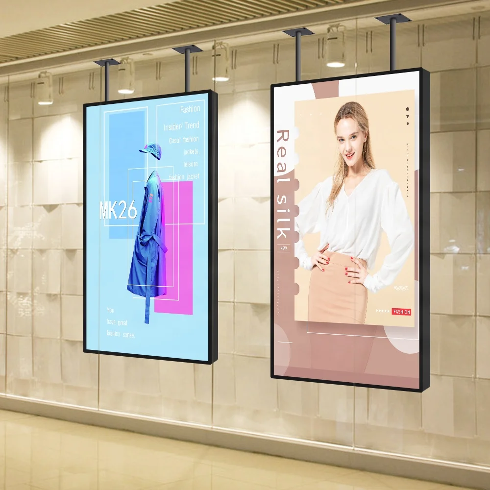 32 43 55 inch ultra bright window lcd digital display digital signage board solution for storefornt shop