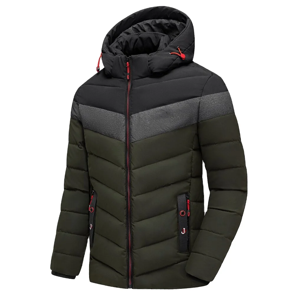 2021 Wholesale shiny jacket men winter shiny puffer jacket men black bubble coats for men