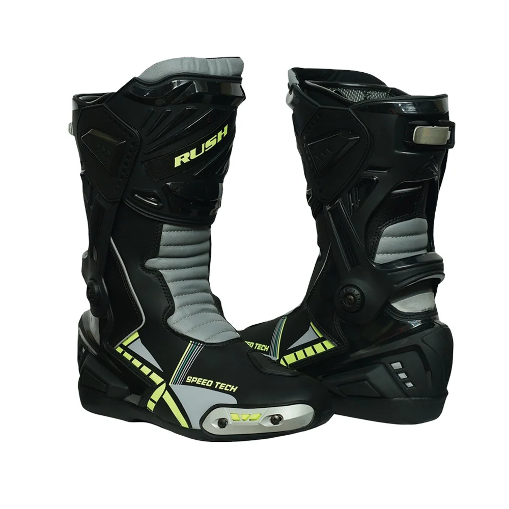 Waterproof Motorbike Boots Racing Boots Riding Leather Motorcycle Shoes Motorcycle & Auto Racing Custom Motorcycle Apparel