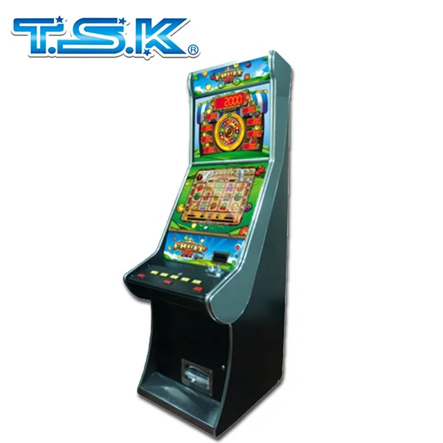 Fruit 777 : TSK Taiwan Arcade Mario Slot Video Coin Operated Game Jack pot Machine Roulette