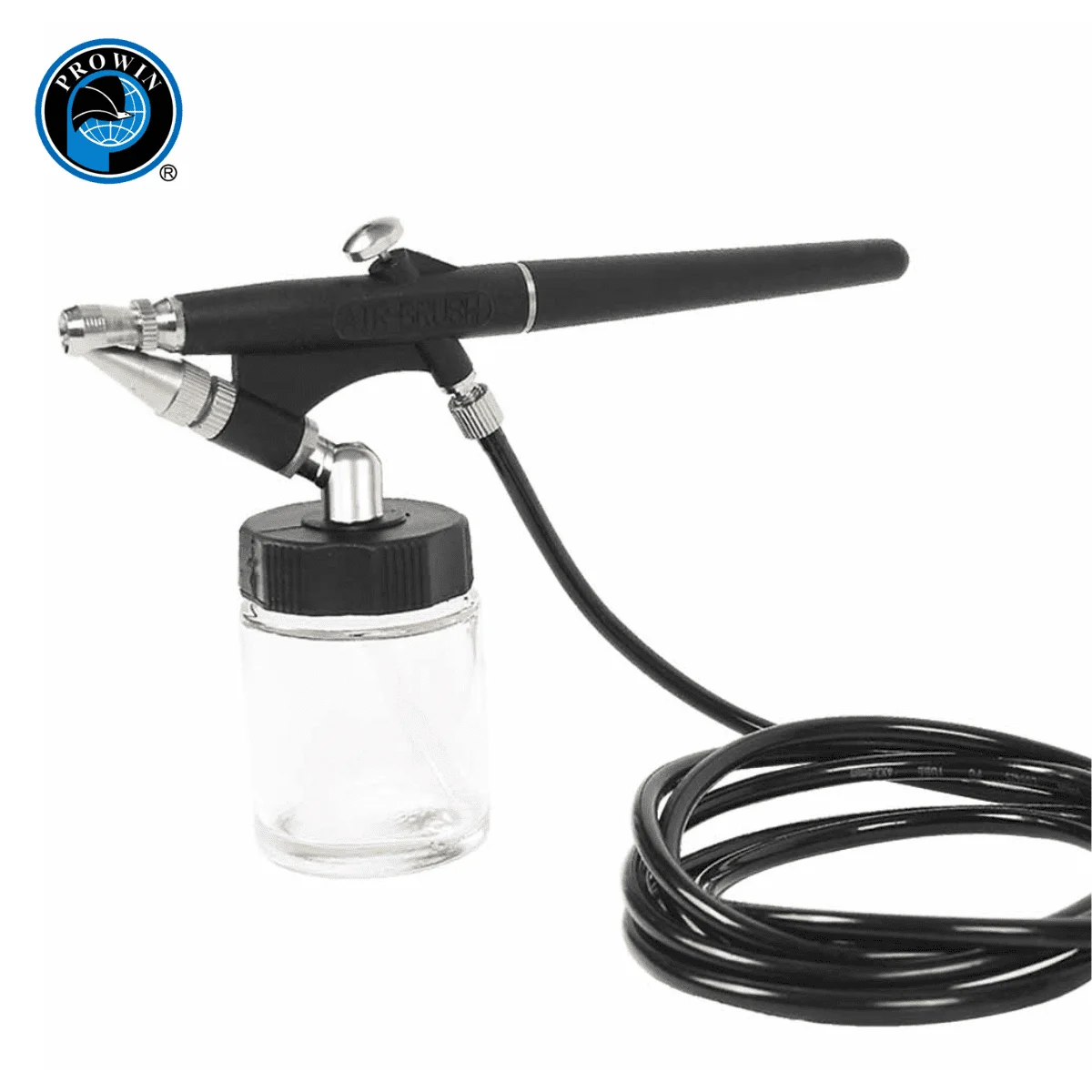 Quality Airbrush Machine Kit with 22cc glass jar for decorating birthday cakes