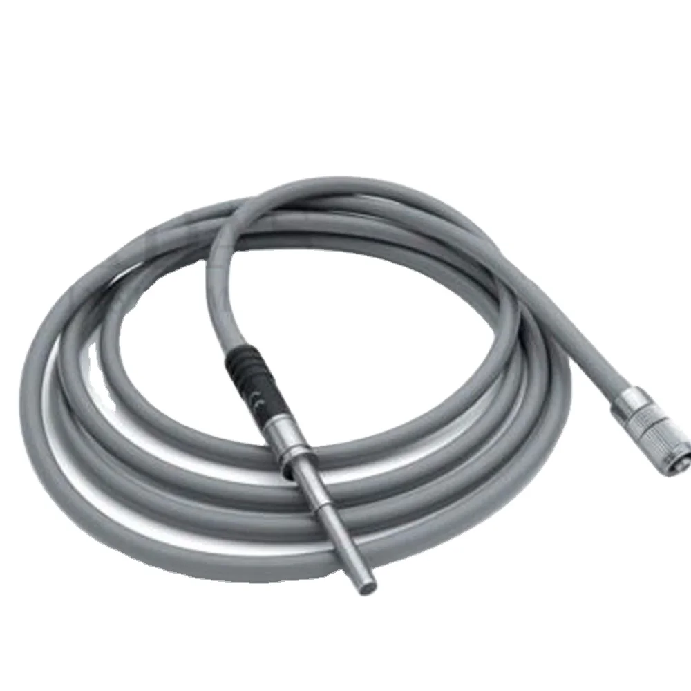 Premium quality custom design Fiber Optic Cable length 225cm 6mm Silicon Coated Autoclavable