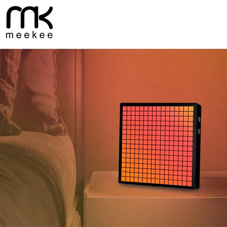 Ice cream shop restaurant pixel style led sign