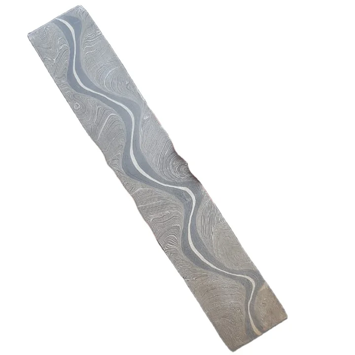 
 Дамасская змея перо заготовка квадратная углеродистая сталь Gost горячекатаный нож PK Prime высокий 12 дюймов Mh-промышленный без сплава 3sp  