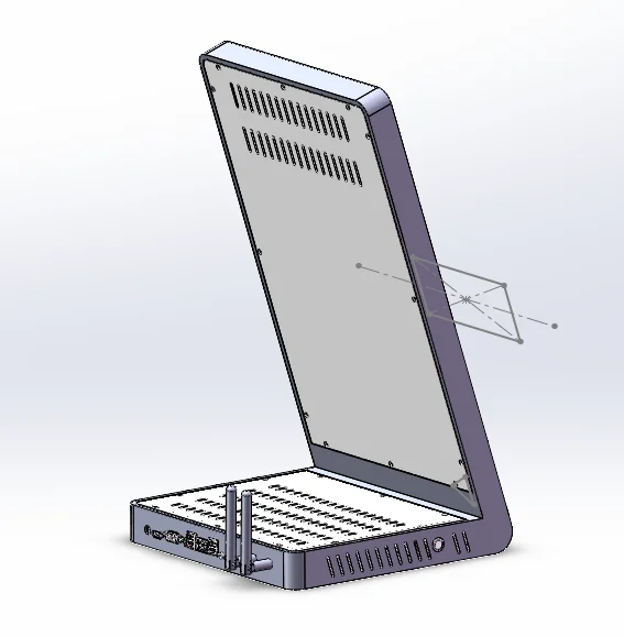 all in one computers 14inch 17.3inch 21.5inch customized L shape all in one desktop computer with camera