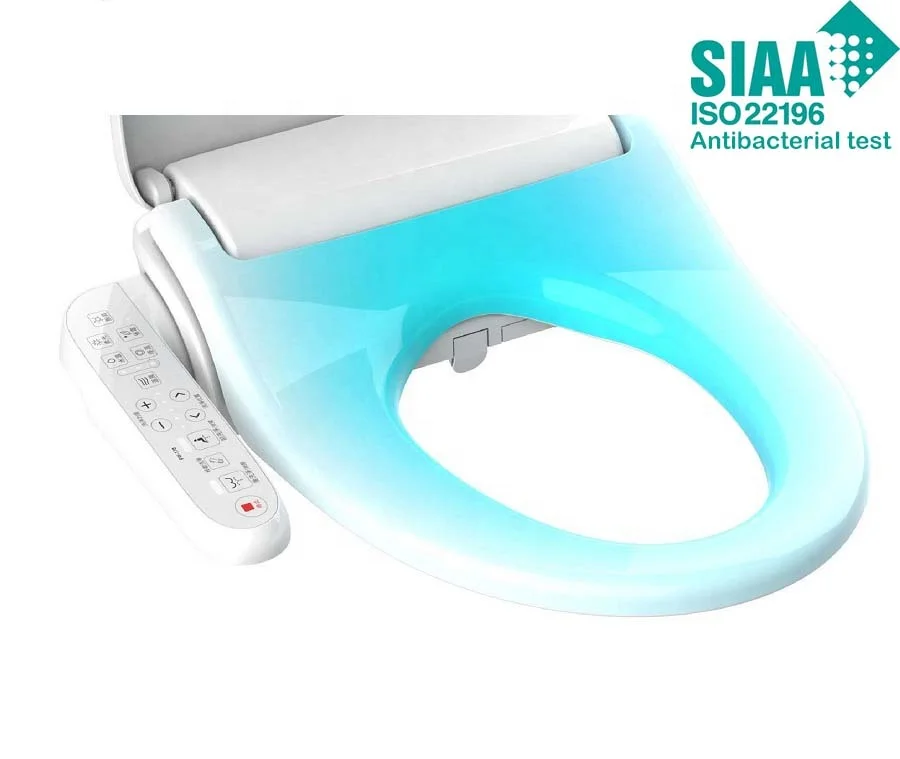 Taiwan Antibacterial Electric bidet heated smart toilet seat instant heated water Japanese style luxury hotel high quality