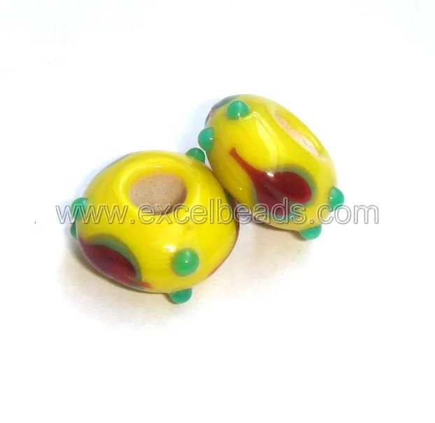 Best Beads - Big hole Glass Beads for Jewelry making and decoration from wholesale bead supplier Excel Exports
