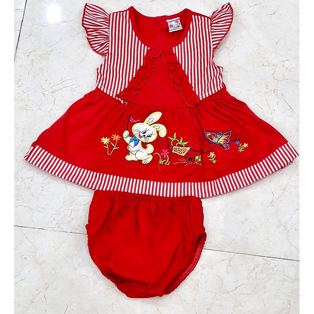 Summer new design clothes baby girls boutique clothing baby girl summer dress made in Vietnam