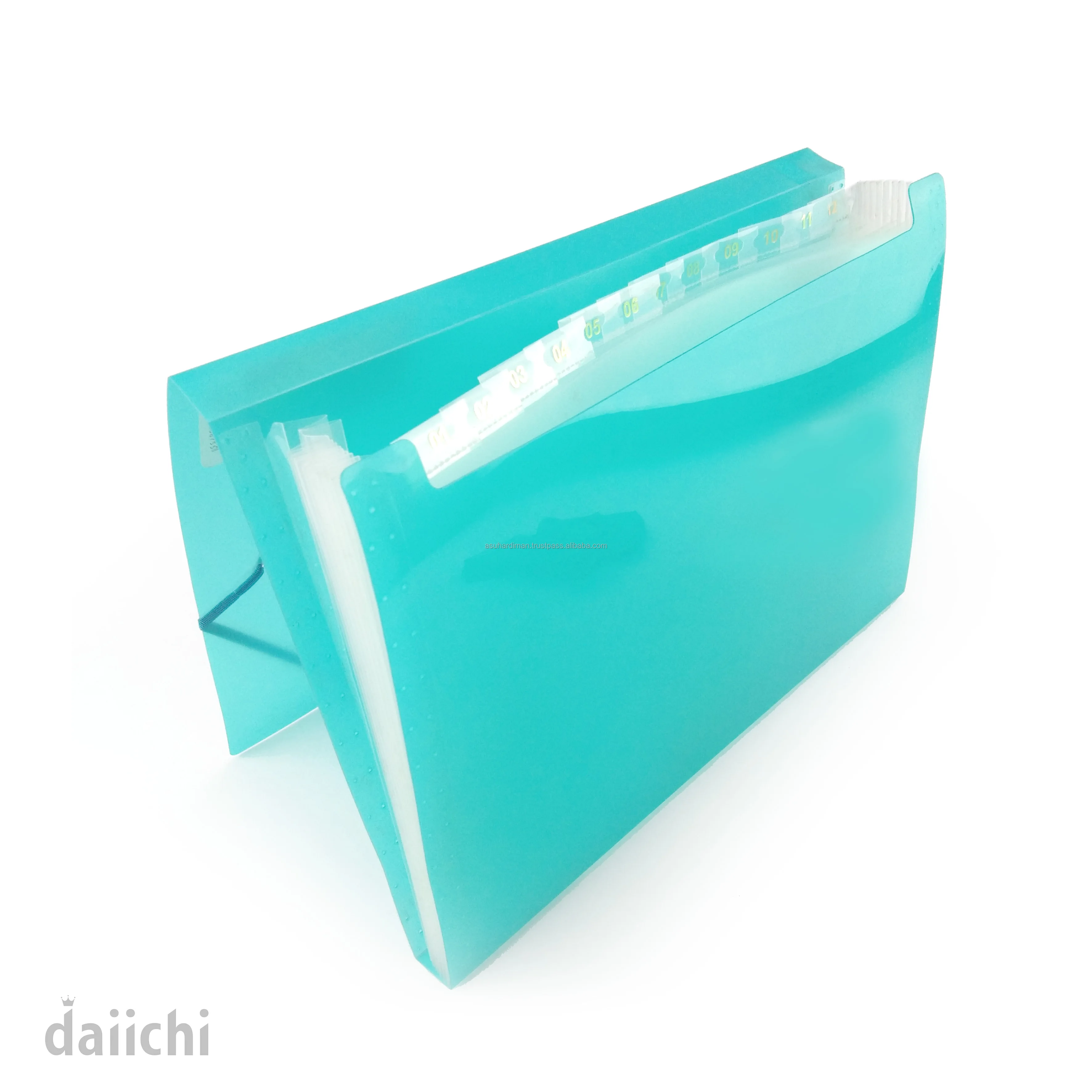 
Clear Expanding File with 12 pockets A4 size 