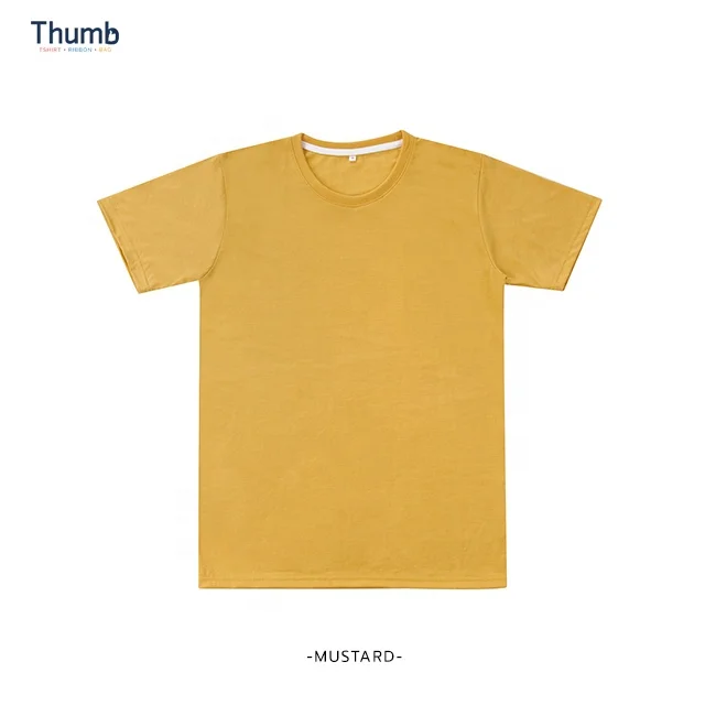 Lavender Pastel Plain 100% Polyester Blanks Tshirt for Sublimation Printing Made in Thailand