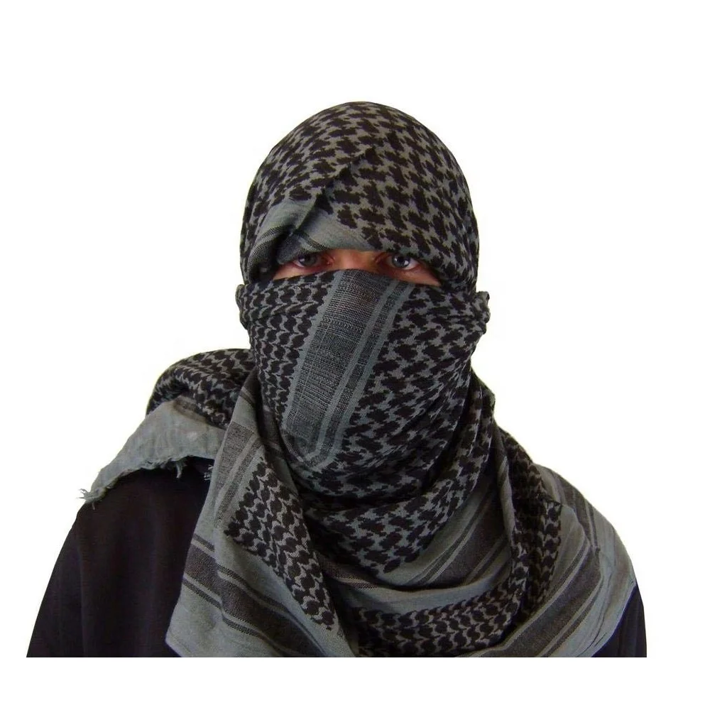 Shemagh Luxury Winter Scarf For Women Desert Scarf Windproof Headscarf Classic Arab Shemagh