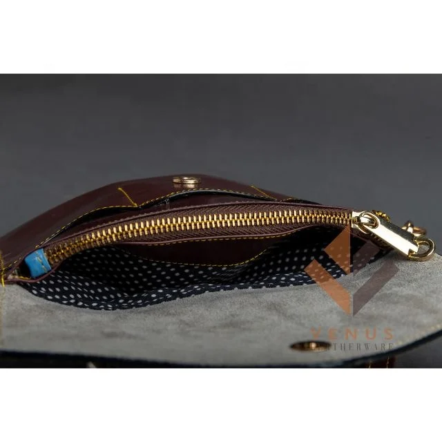 Handmade Stylish Unisex Cow Hide Clutch Zipper Leather Purse Genuine Weave Leather Long Wallet For Iphone