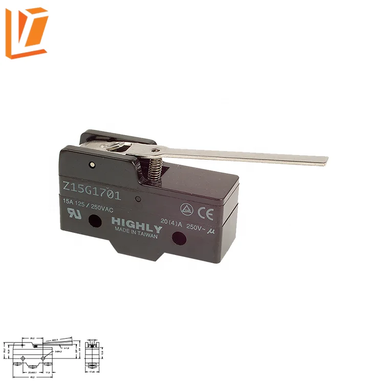 Z15G1300 Pin plunger  micro switch plunger type