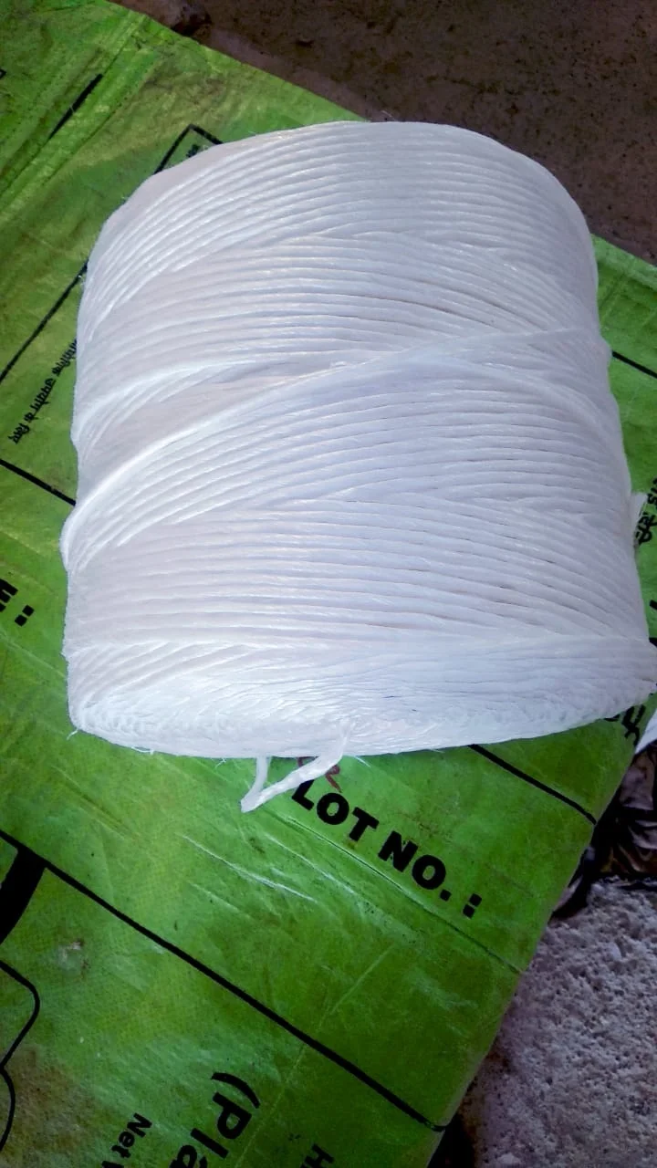 Indian Factory Baler Polypropylene Twine Wrapping Net Ropes Agriculture Farm Used and Packing Wrapping Baling Twine Pp Fishing Marine Usage Cordel de agricultura